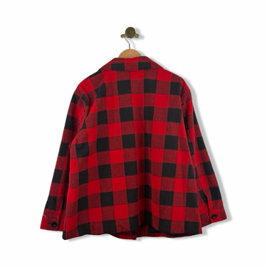 Woolrich Plaid Fleece Heavyweight Jacket