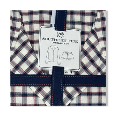 Southern Tide Silverleaf Plaid Lounge Set