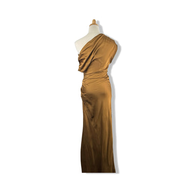 A.L.C. Asymmetric Satin Maxi Dress