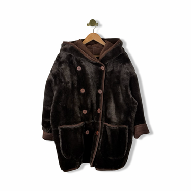 Vintage Reversible Shearling Coat