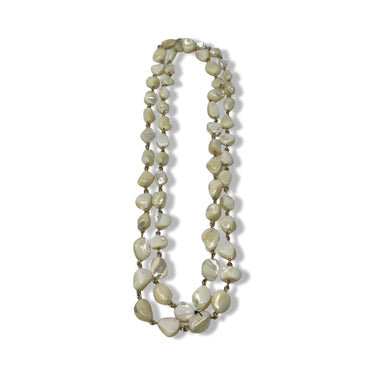 Multi-Shaped Long Beaded Necklace