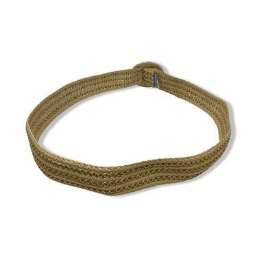 Draper James Metallic Threaded Raffia Belt