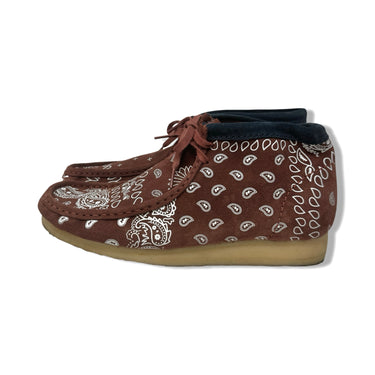 Clarks Wallabee Paisley Print Boot
