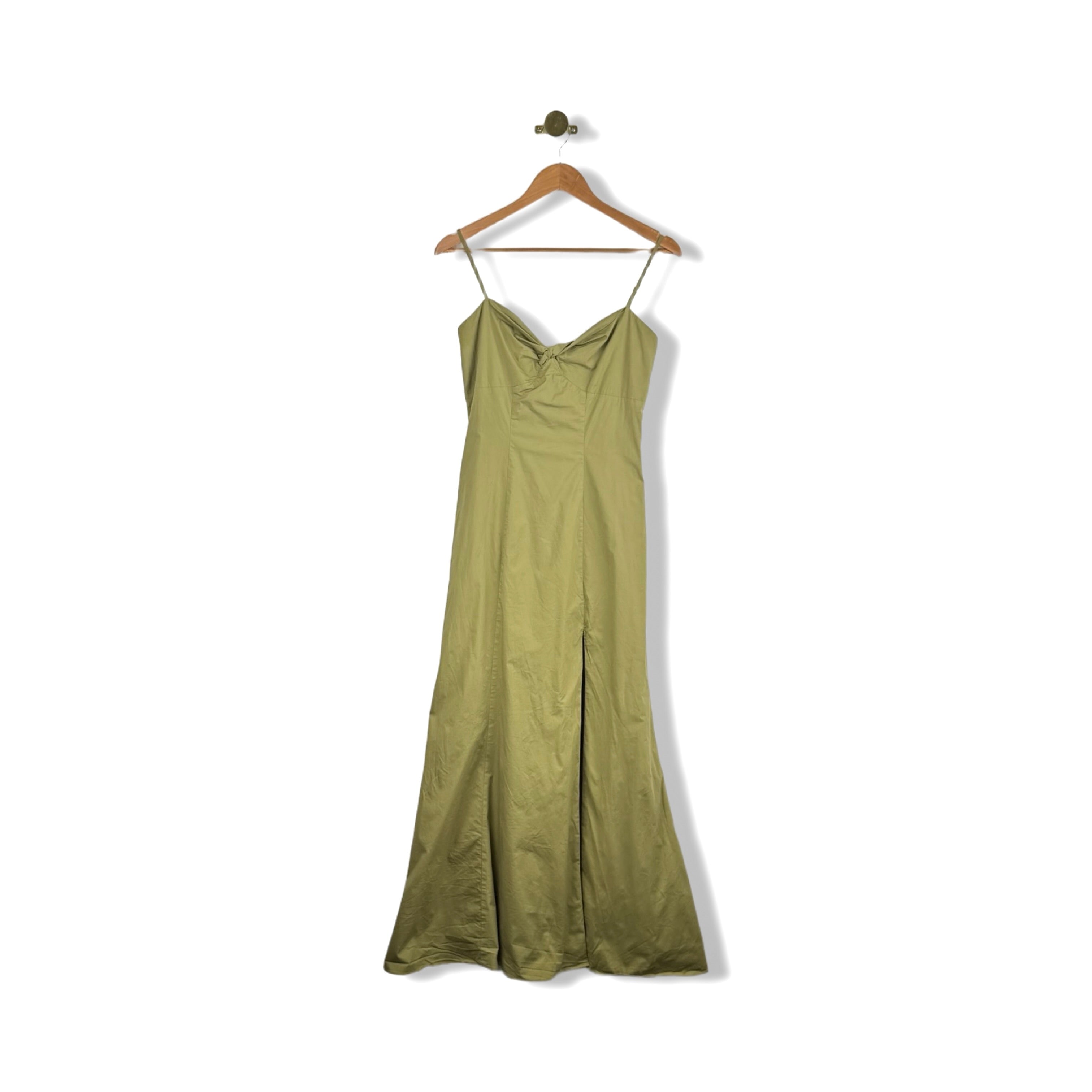 staud long dress STAUD, Joy Maxi in Ivory, Size 10 Made from fresh white cotton Phare one-shoulder cotton maxi dress