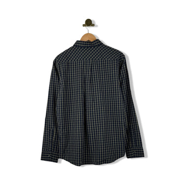 Billy Reid Chest Pocket Plaid Button Up Shirt