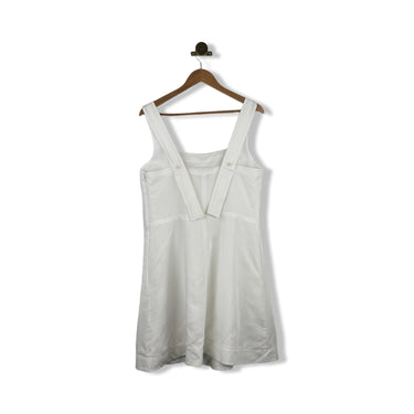 COS Square-Neck Mini Pinafore Dress