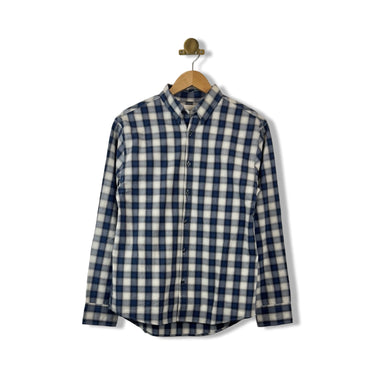 Billy Reid Shadow Plaid Tuscumbia Shirt