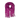 Fuzzy Fuschia Fringe Scarf