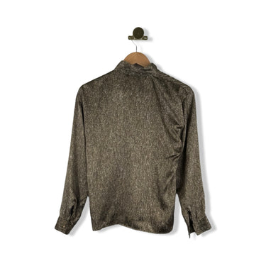 Vintage Stuart Lang Patterned Button Down Top