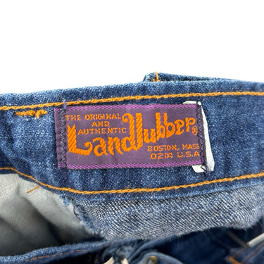Vintage Landlubber 70s Denim Pencil Skirt