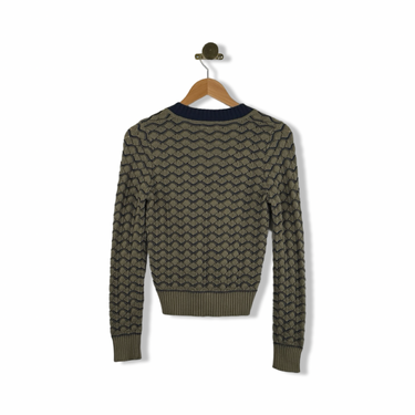 Heartloom Textured V Neck Sweater