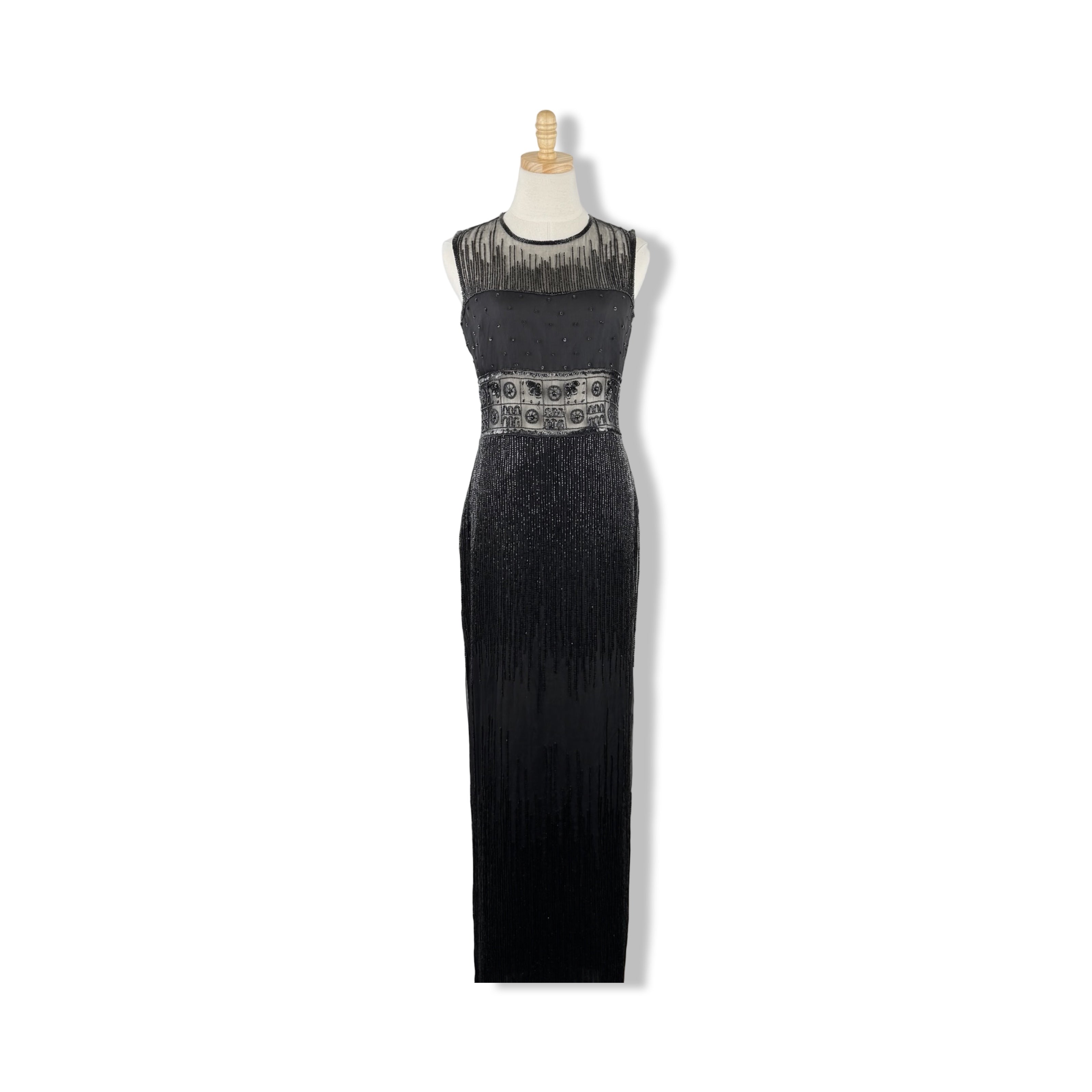 papell boutique evening dress Adrianna Platinum 40500 Due to age and wear Adrianna Papell Platinum Evening 40497