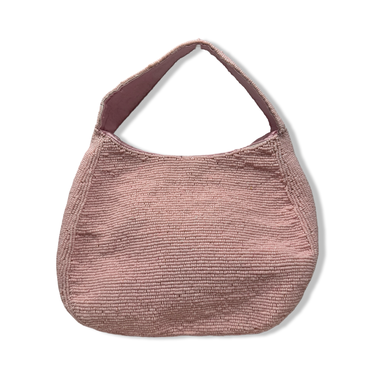 Geometric and Floral Beaded Hand Bag