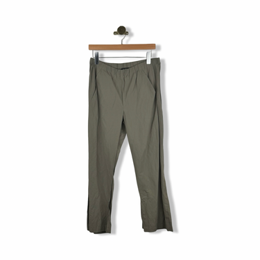 Kal Rieman Wrinkle Effect Elasticized Slit Hem Pants