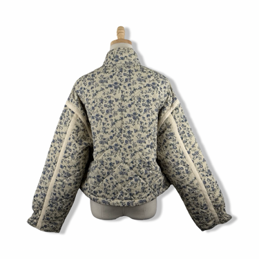 BLANKNYC Quilted Floral Patterned Jacket