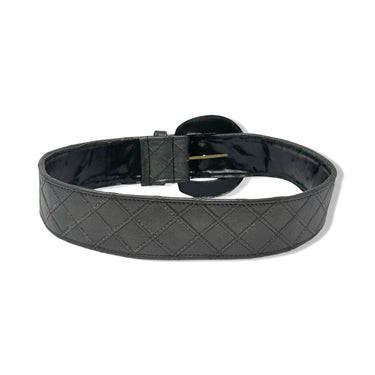 Vintage R.J. Graziano Diamond Print Belt