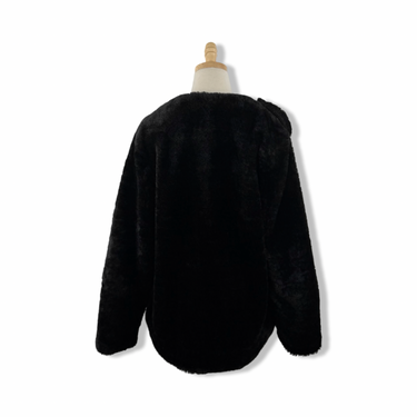 BLANKNYC Faux Fur Ornate Button Down Coat