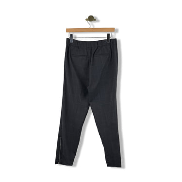 AllSaints Wool Blend Plaid Pants
