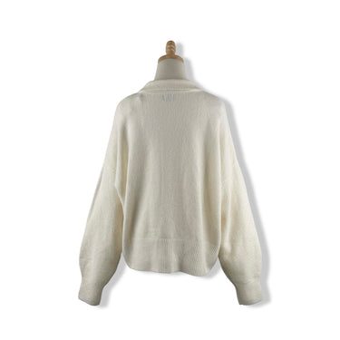 a . new day Heart Button Cardigan