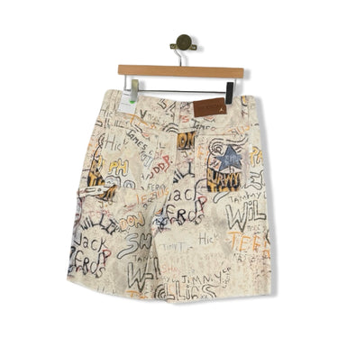 Air Jordan Graffiti Denim Shorts
