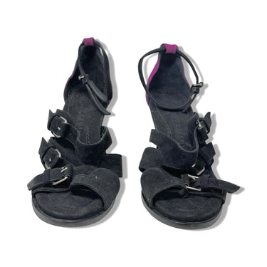Haider Ackermann Suede Buckle Heels