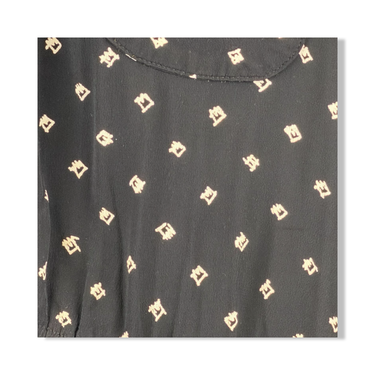 Vintage Warren Z Patterned Dress