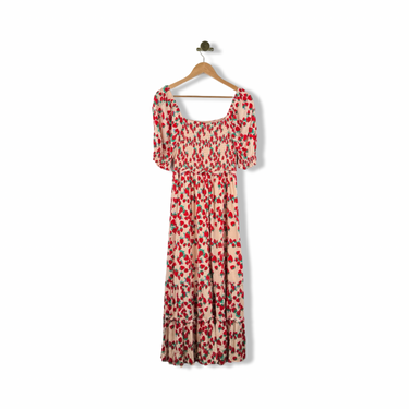 Betsy Johnson Strawberry Print Dress