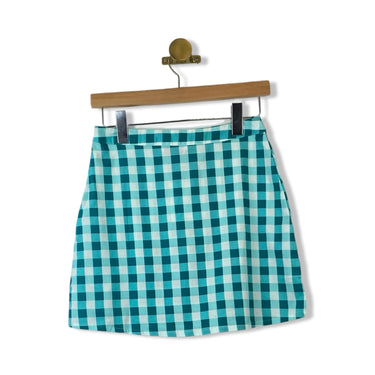 Compania Fantastica Plaid Mini Skirt