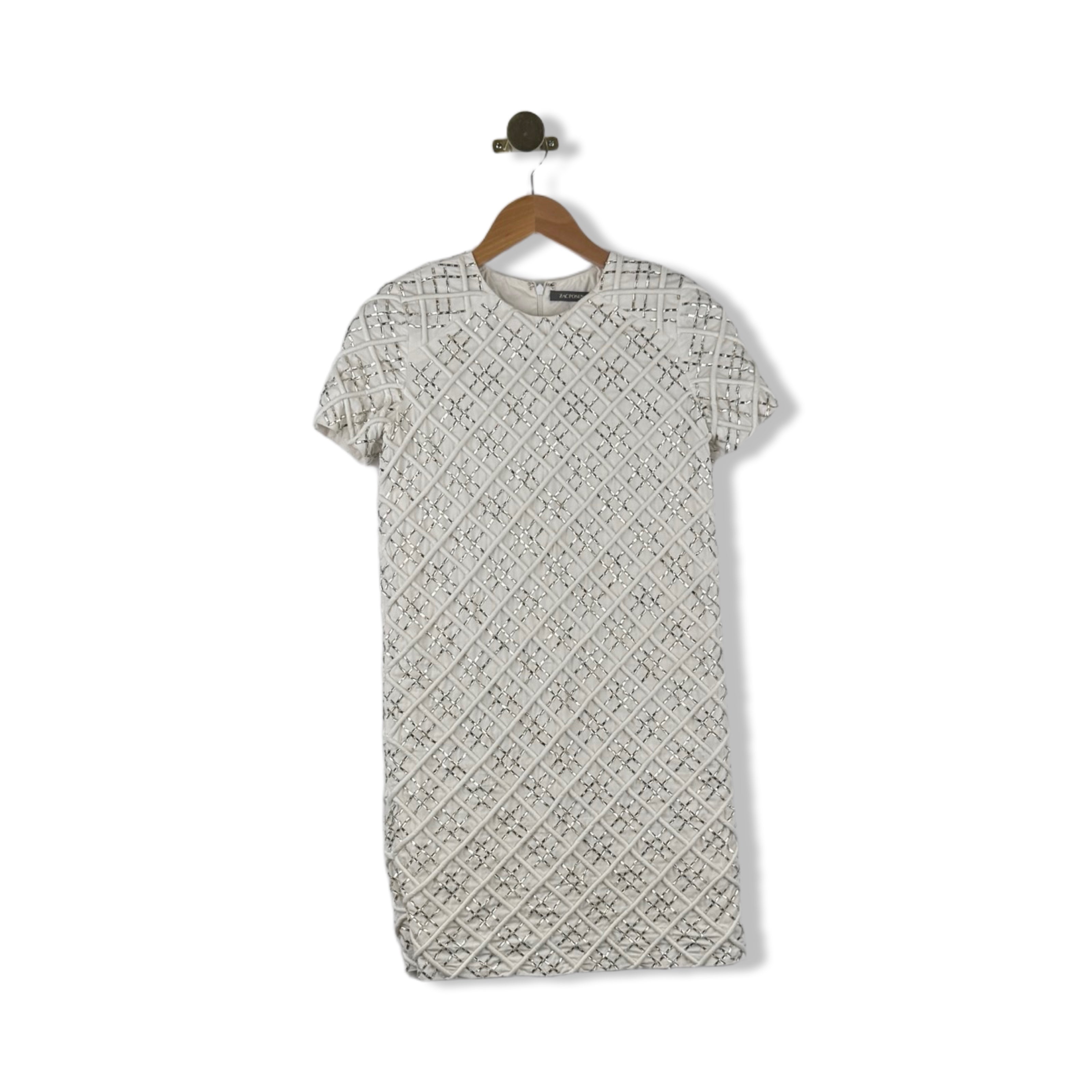 Vintage Zac Posen Squined Shift Dress Vintage Zac Posen Squined Shift Dress