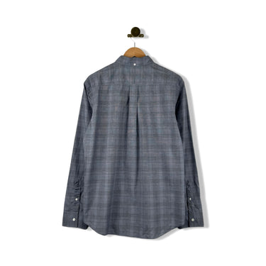 Billy Reid Tonal Grid Plaid Tuscumbia Shirt