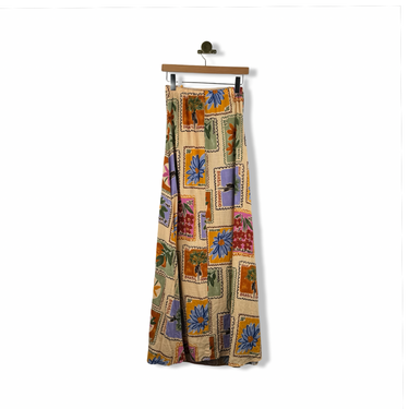 Paper Heart Linen Blend Maxi Dress
