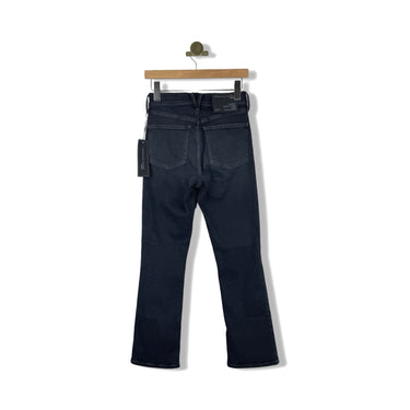 Veronica Beard Dark Indigo Carly High Rise Kick Flare Jeans