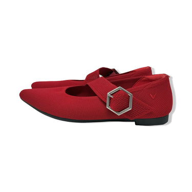 Vivaia Pointed-Toe Mary-Jane Flats