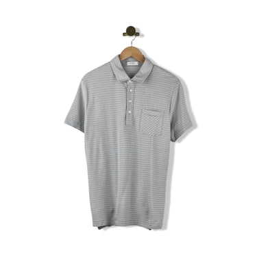 Billy Reid Striped Pique Pensacola Polo