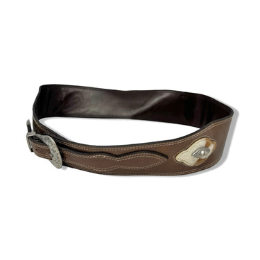 Vintage R.J. Graziano Contrast Stitch Belt
