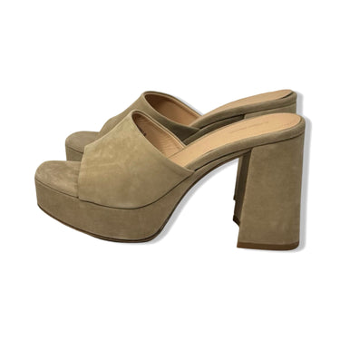 & Other Stories Suede Platform Mules