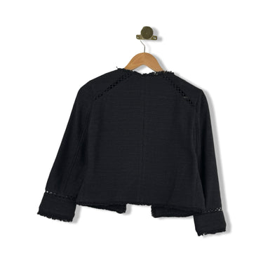Joie Cropped Open Front Knit Cardigan
