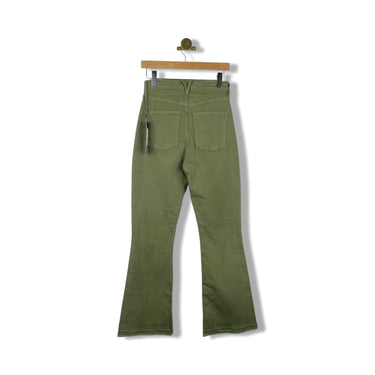 Veronica Beard Carson Ankle Flare Raw Edge Jean