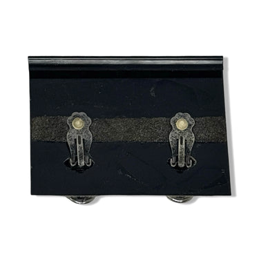 Vintage R.J. Graziano Scallop Edge Clip On Earring