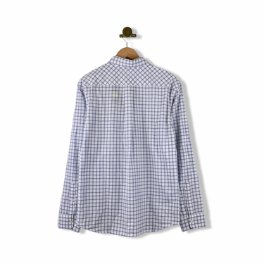 Billy Reid Grid Plaid Cypress Tuscumbia Shirt
