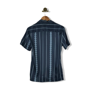 Reiss Nyx-Striped Cuban Shirt