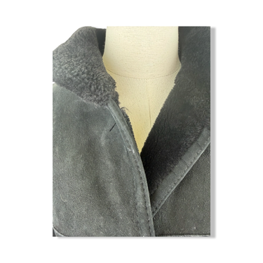 Vintage Serle Blatt Oversized Shearling Overcoat