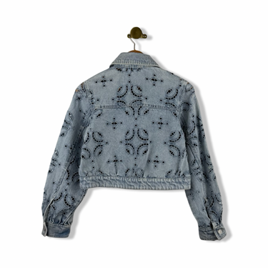 BLANKNYC Denim Eyelet Jacket