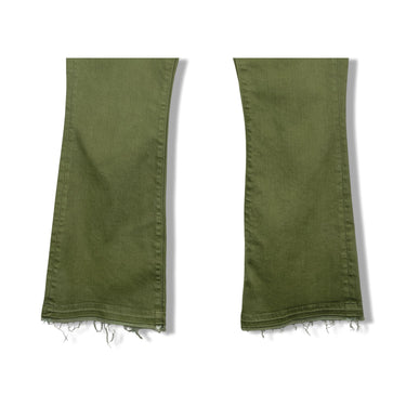 Veronica Beard Carson Ankle Flare Raw Edge Jean
