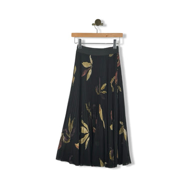 Wilfred Floral Pleated Skirt