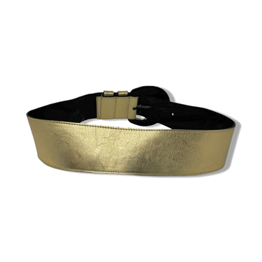 Vintage R.J. Graziano Wide Foil Belt