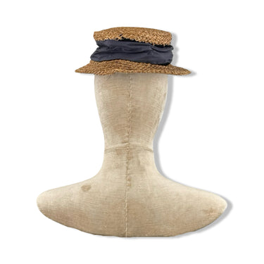 Vintage Mini Straw Hat