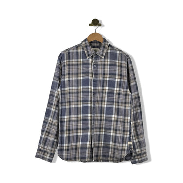 Surfside Supply Long Sleeve Washed Twill Plaid Shirt