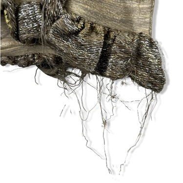 Zac Posen Underwater Jacquard Sash Dress
