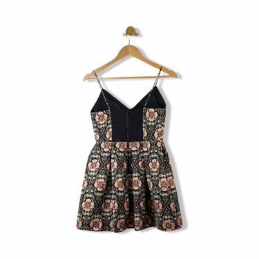 Alice + Olivia Brocade Mini Dress